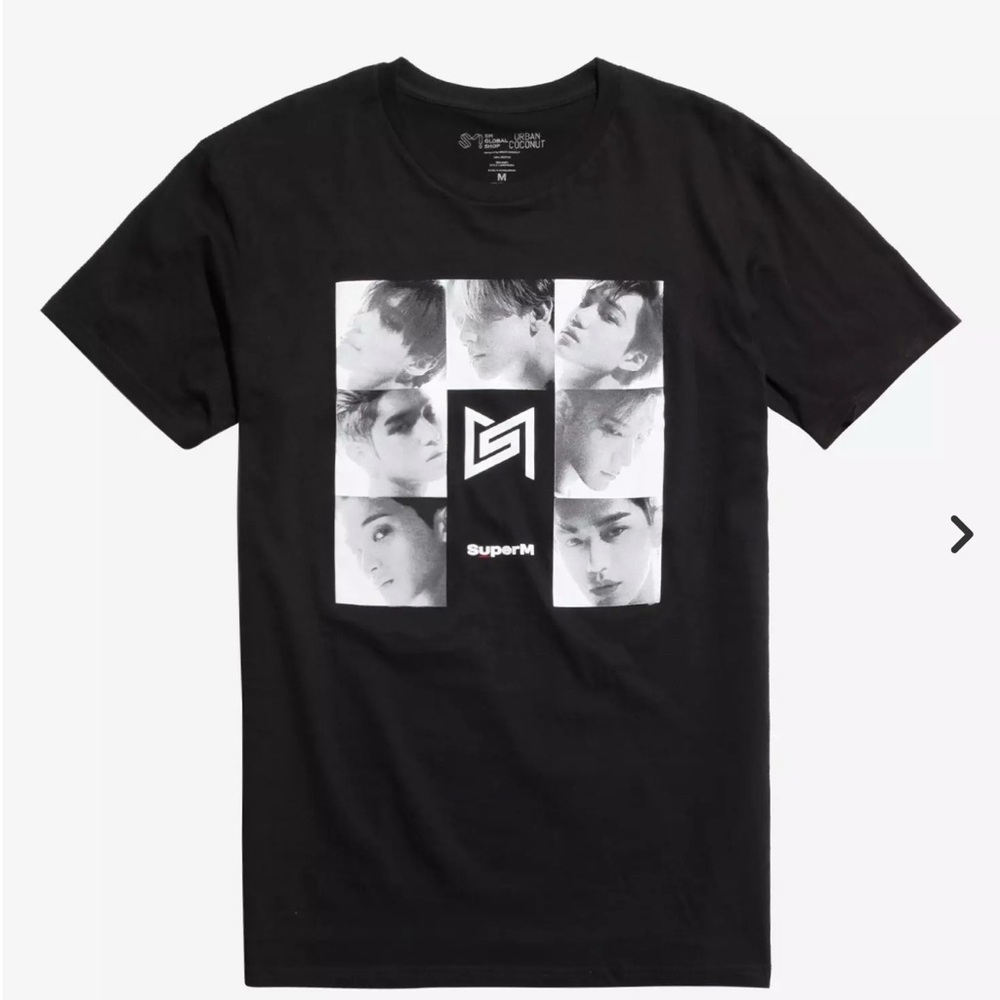 SuperM Black & White Photos T-Shirt